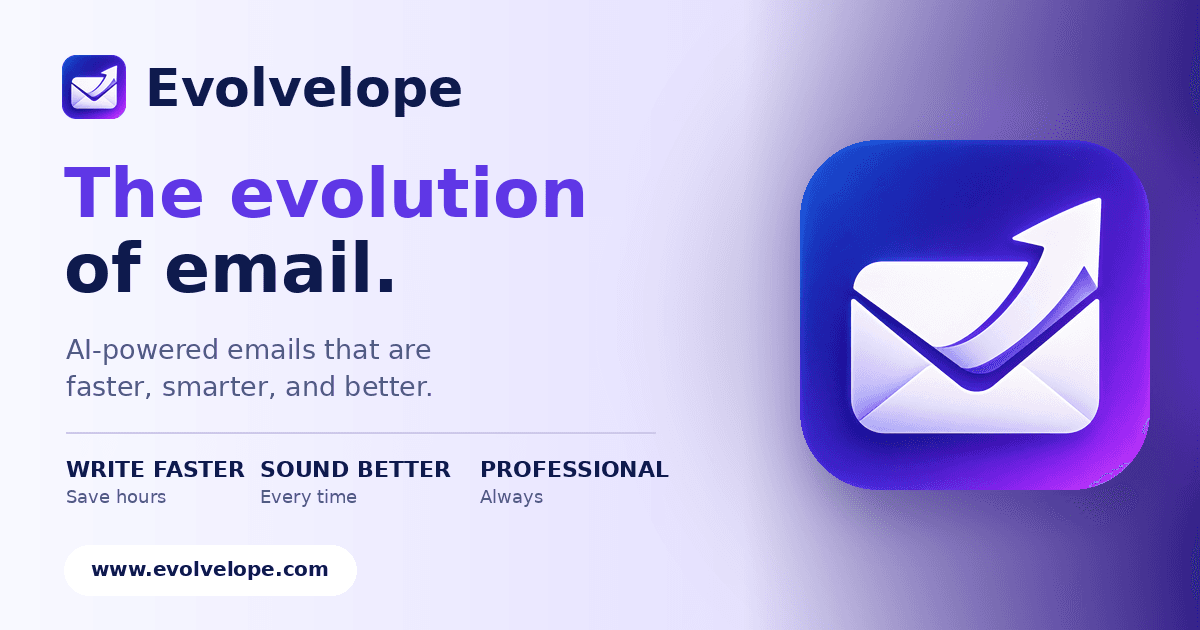 Evolvelope — The evolution of email.